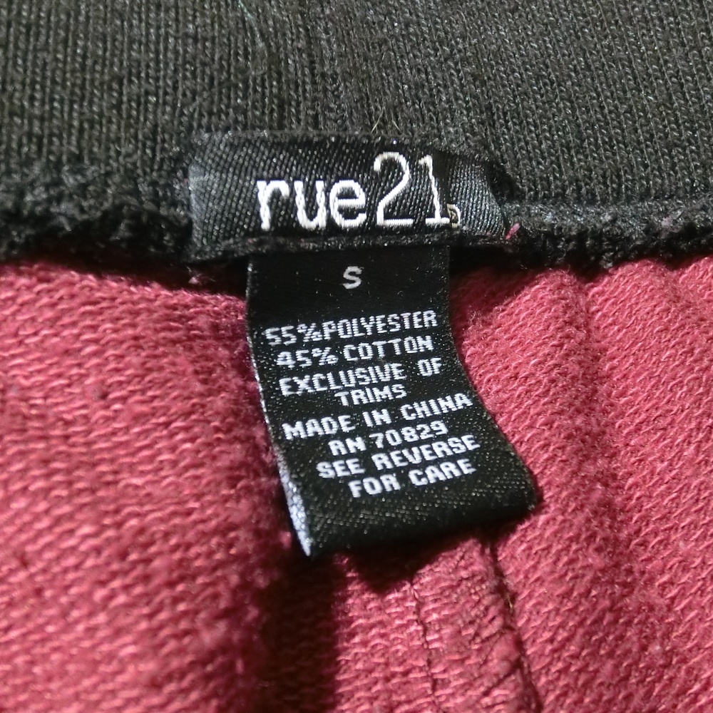 Maroon  Joggers - Picture 4 of 4